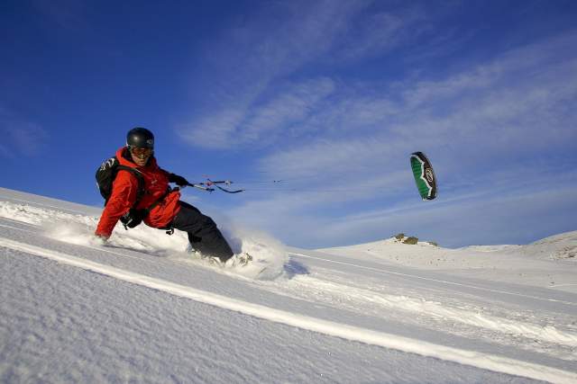 snowkiters Bernina
