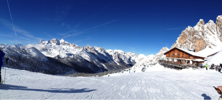 Pista Forcella Staunies Cortina
