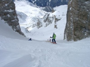 Forcella del Passo Pordoi