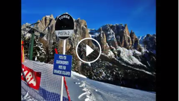Pista Tomba Vigo di fassa: