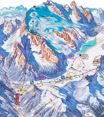 malga ciapela - marmolada
