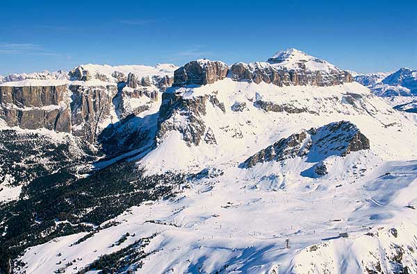 panorama Canazei