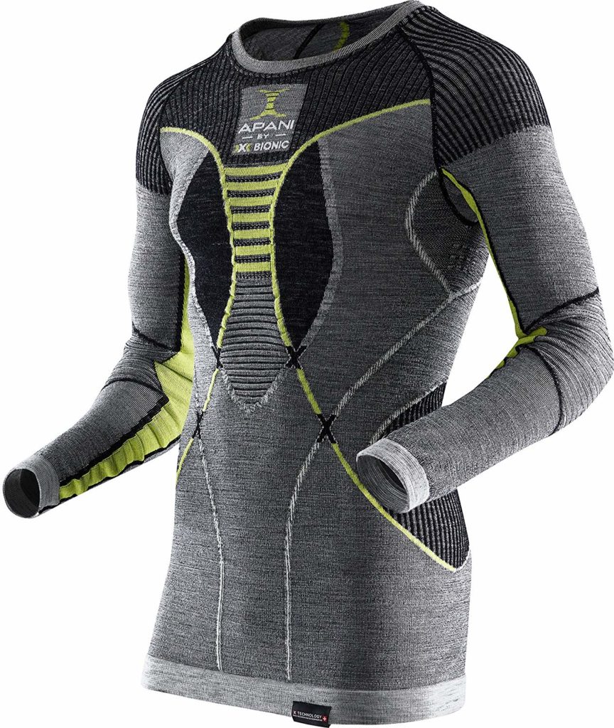 maglia termica in lana merino
