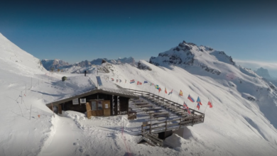 Rifugio Padon in inverno