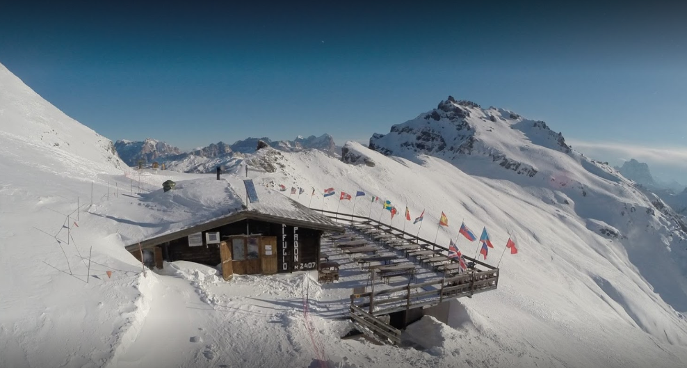 Rifugio Padon in inverno