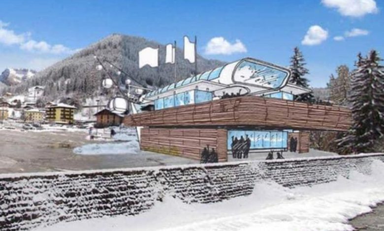 Collegamento Moena Alpe Lusia - Funivia Moena - Valbona
