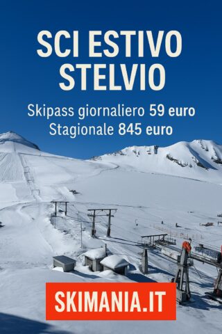 Dettaglio prezzi skipass Passo Stelvio